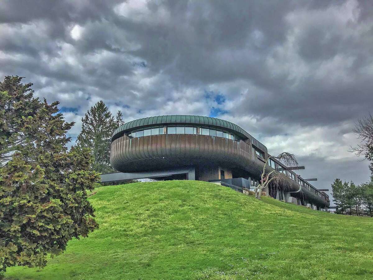 This otherworldly condo complex in Guilford is featured in Christina E. Cole’s new book Weird, Wild, and Wonderful Connecticut.