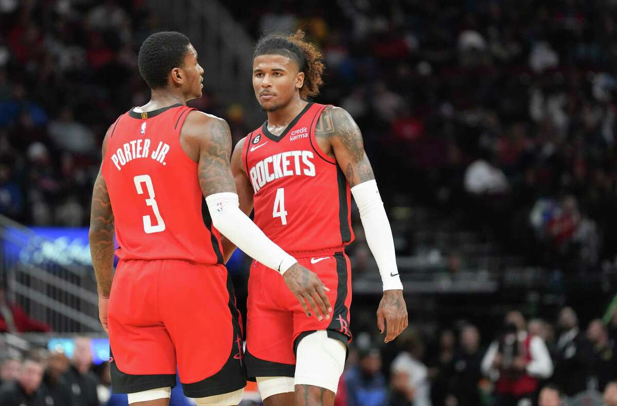 The Rockets will play without starting guards Kevin Porter Jr. and Jalen Green when the season resumes Friday at Golden State.