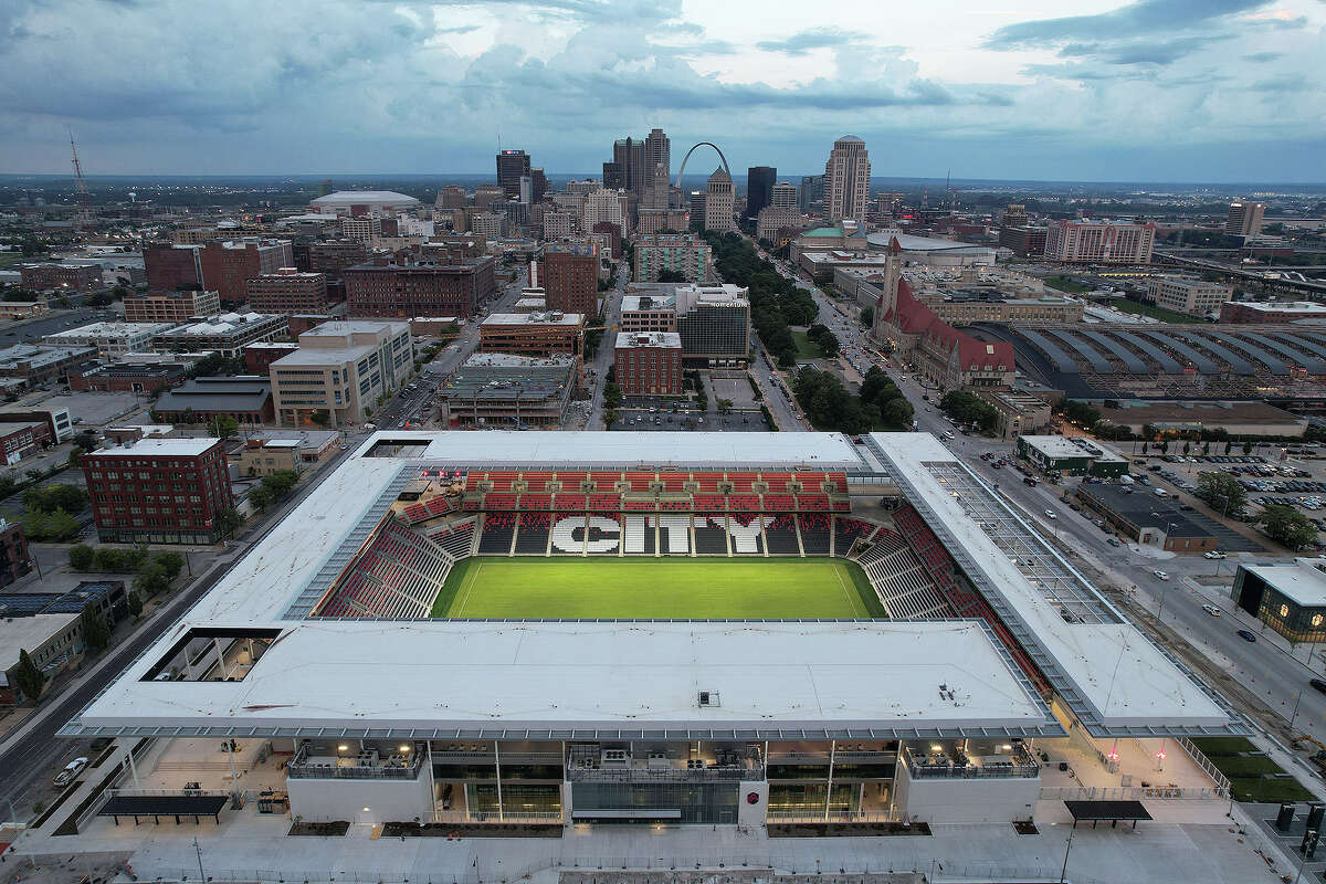 CityPark, the new 22,500-seat soccer stadium in midtown St. Louis, is nearing completion at will host its first action Wednesday with an exhibition match.