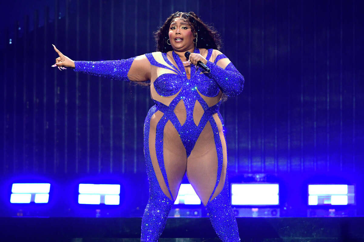 SAN FRANCISCO, CALIFORNIA - NOVEMBER 12: Lizzo performs in support of her "Special" release at Chase Center on November 12, 2022 in San Francisco, California. (Photo by Tim Mosenfelder/Getty Images)