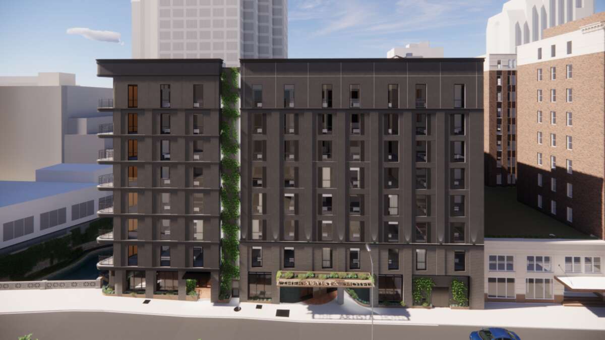 The Artista, a boutique hotel coming to the old Travis building, looks different from previous designs. 