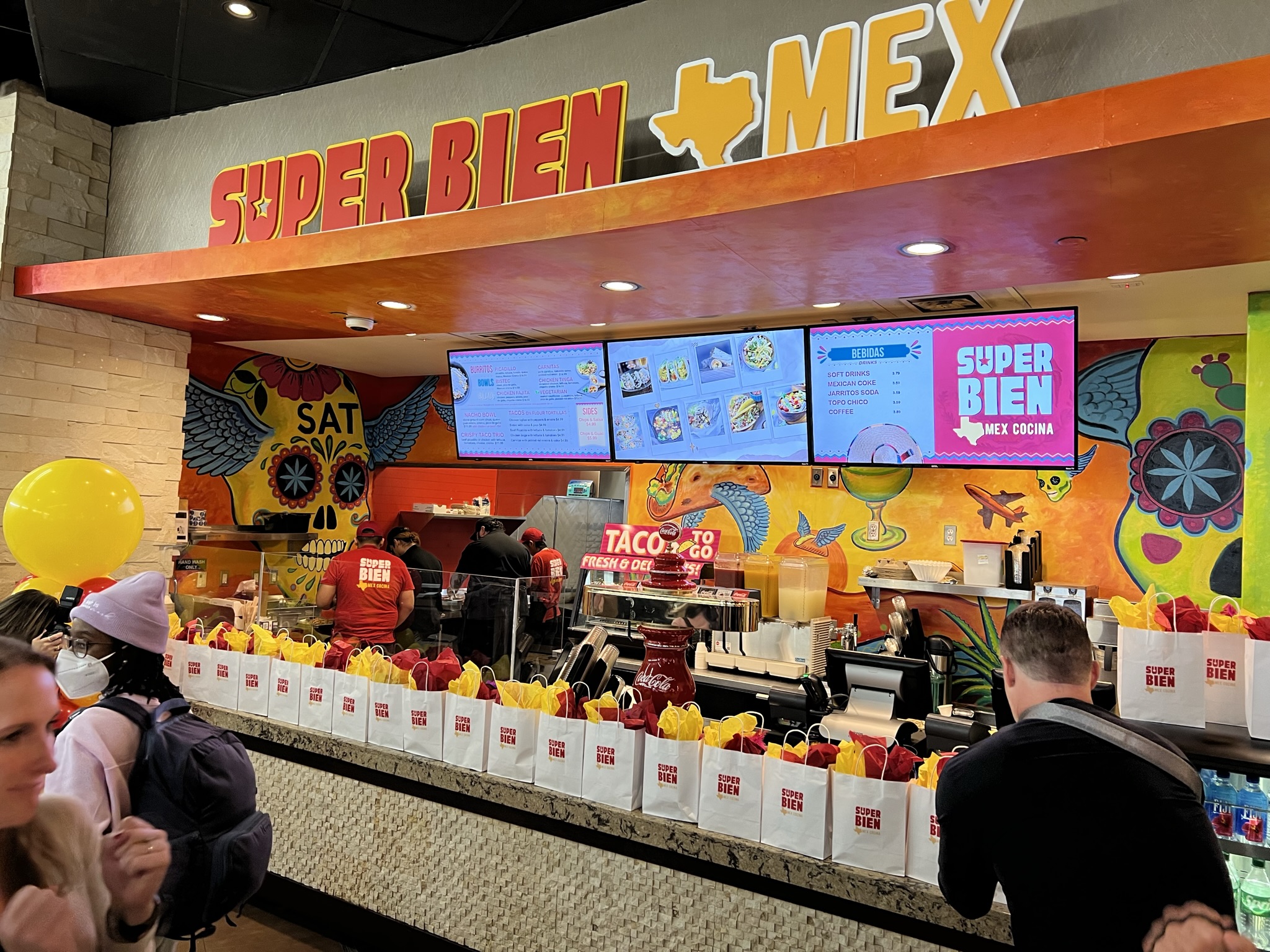 La Gloria founder opens first TexMex concept at airport