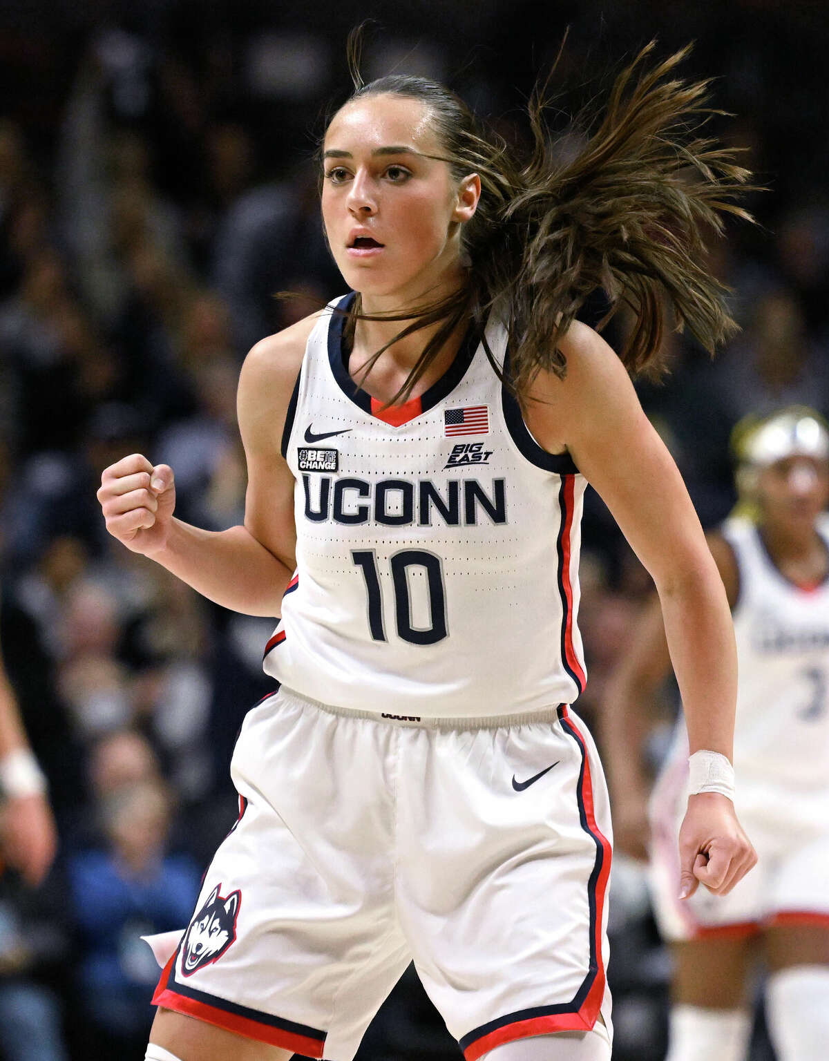UConn's Nika Mühl showing growth in starting point guard role