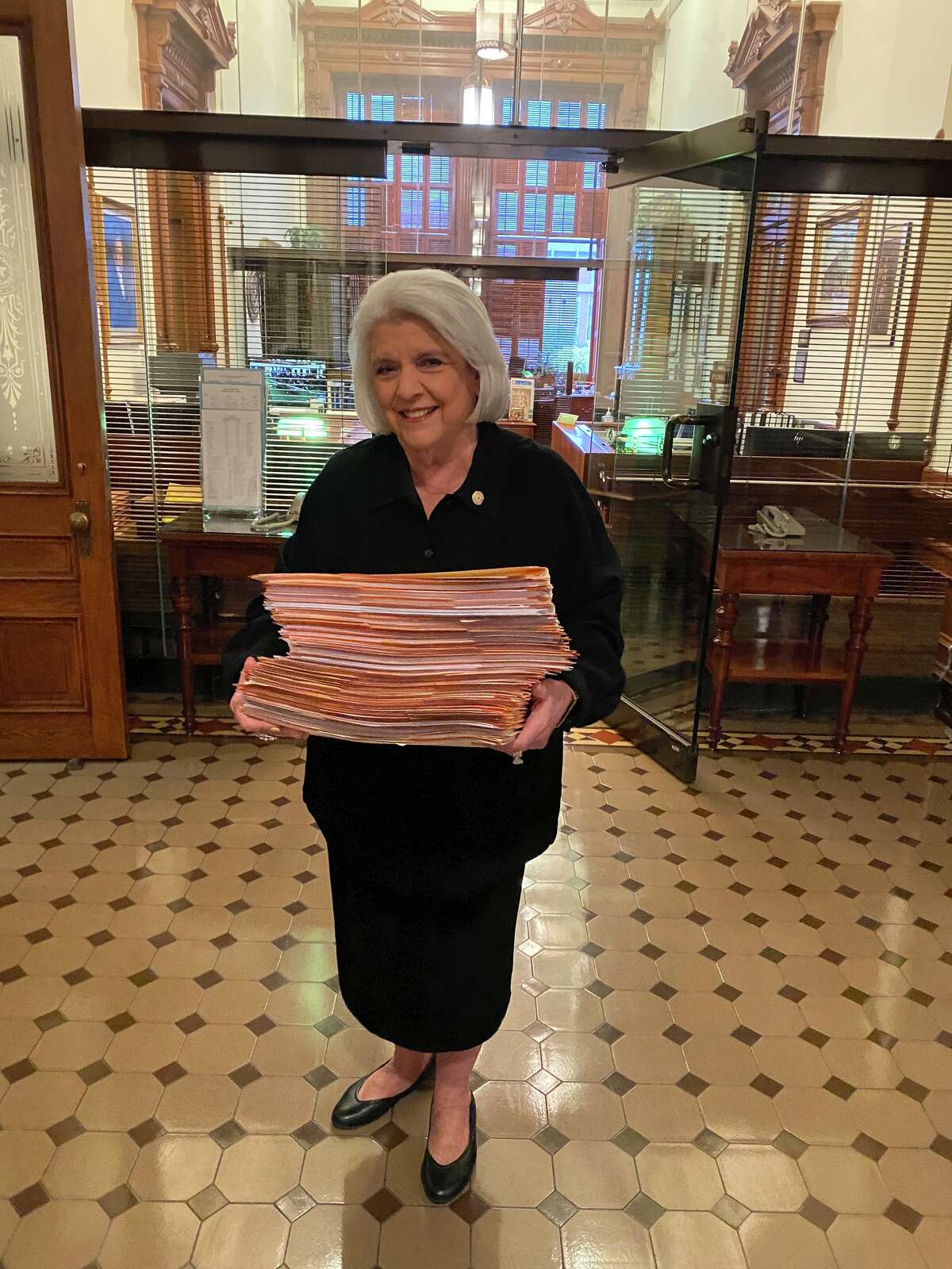 Senator Judith Zaffirini on Monday, Nov. 14 pre-filed 44 bills for the 88th Texas Legislative Session to be held Jan. 10.