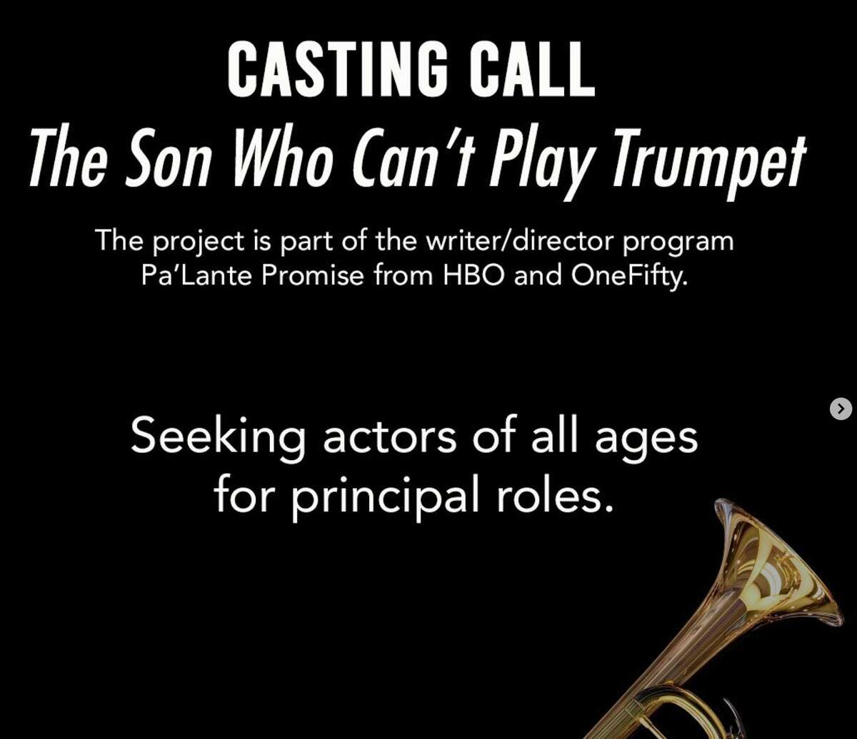 Locally-produced film "The Son Who Can't Play Trumpet" has opened a casting call, looking for actors to fill principal roles in the film. 