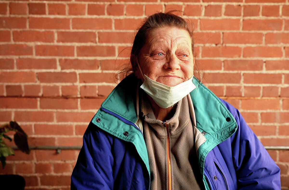 Patrons of the St. Vincent de Paul Middletown soup kitchen shared their life stories, including their struggles, triumphs and successes overcoming addiction, homelessness, abusive relationships and other challenges, in a new documentary, "Meet the Streets." Pictured is Dawn.