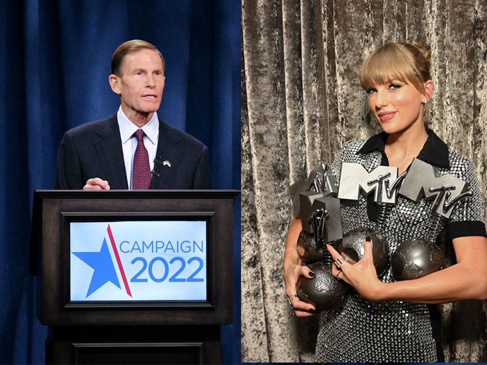 Sen. Blumenthal responds to Taylor Swift, Ticketmaster issues CT