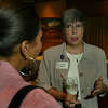 Stamford native Donna Lopiano, seen during a reception "celebrating" women and girls in sports in 2003, in a finalist for the Women's Basketball Hall of Fame.