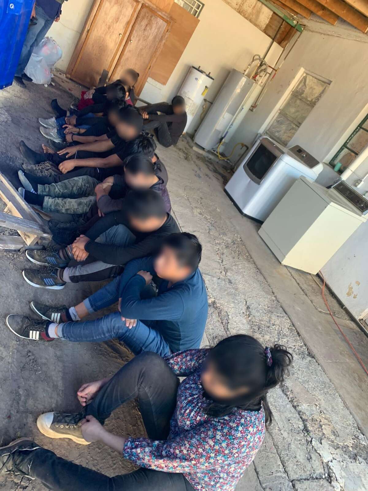 U.S. Border Patrol agents along with the Texas Department of Public Safety discovered 13 migrants inside a stash house on Nov. 15