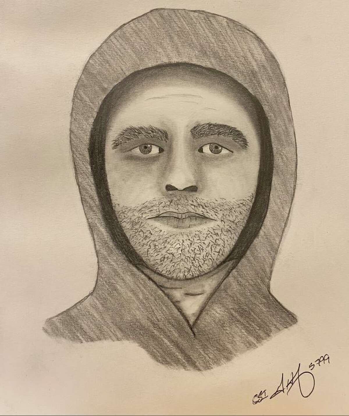 Police have released a sketch of a man sought in connection to a sexual assault Friday morning in Madison County.