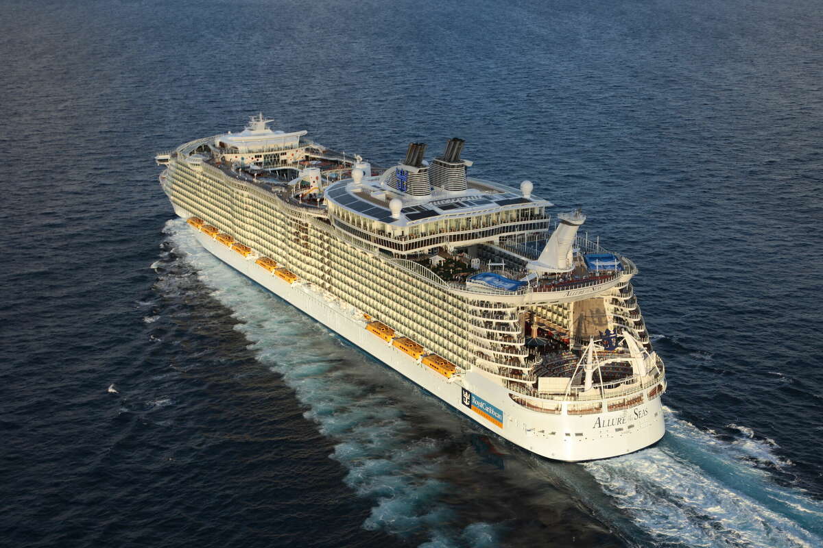 Allure of the Seas marks the Texas debut of Royal Caribbean's Oasis class.