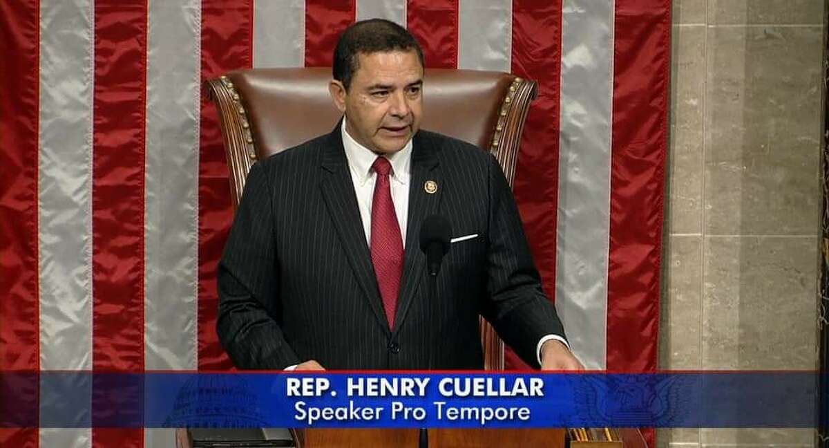 Rep. Henry Cuellar serves as Speaker Pro Tempore