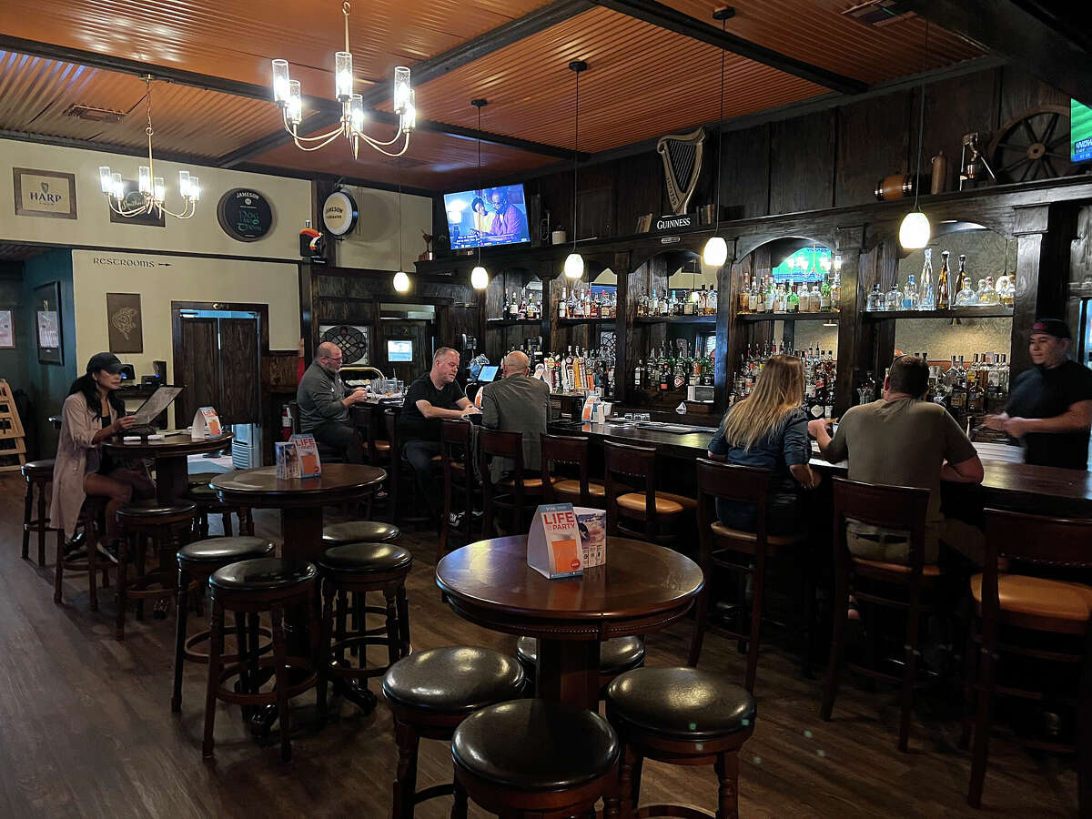 At The Cottage in San Antonio, fish and chips, sandwichstyle