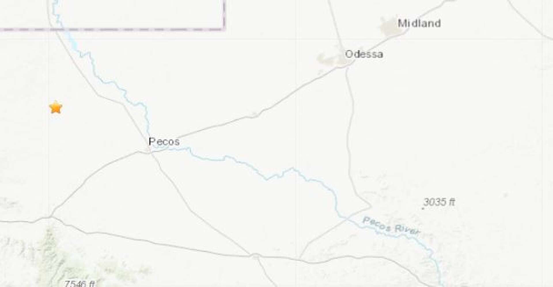 Strongest earthquakes texas