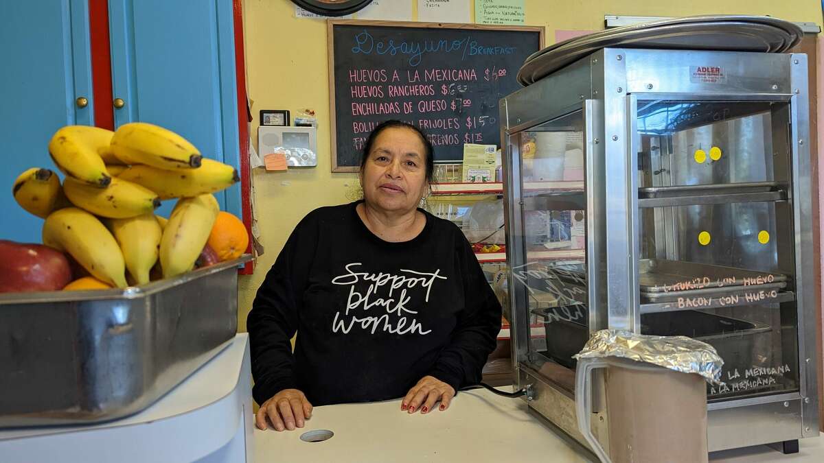 Irma Perez of La Imperial Bakery in the East End of Houston