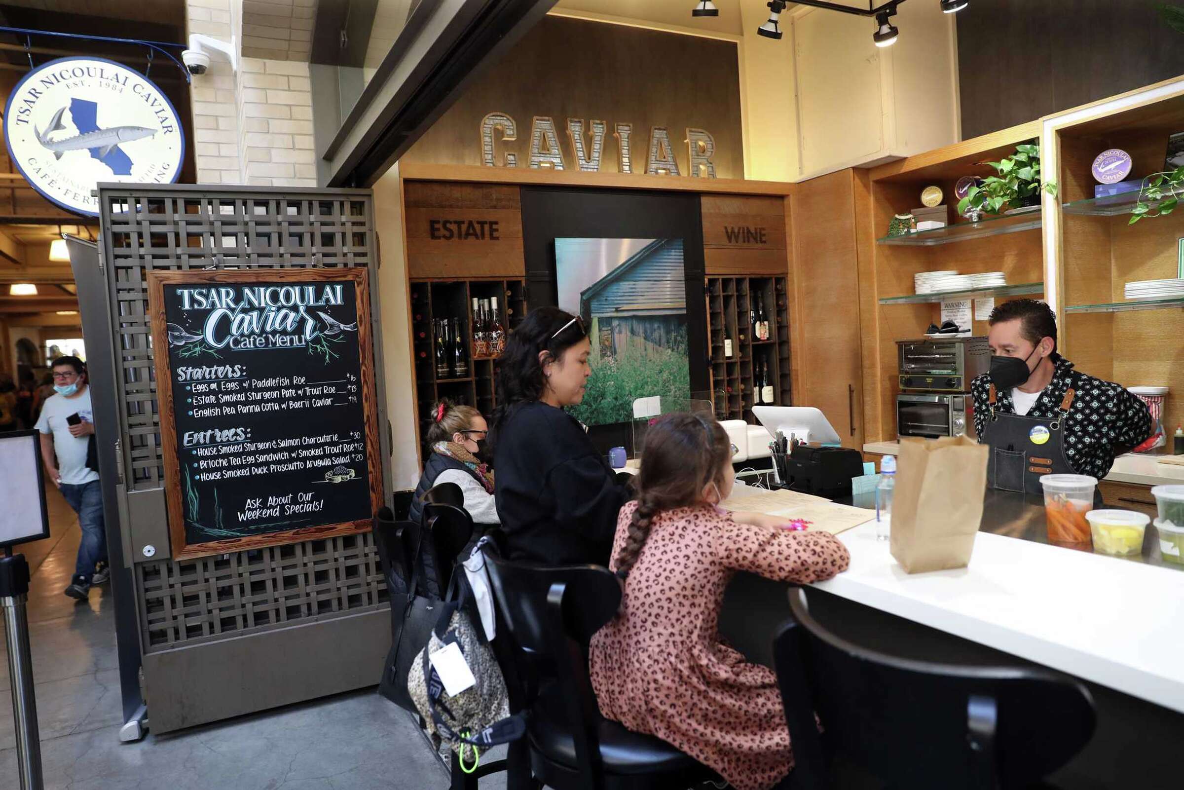 The best snacks at S.F.'s Ferry Building.