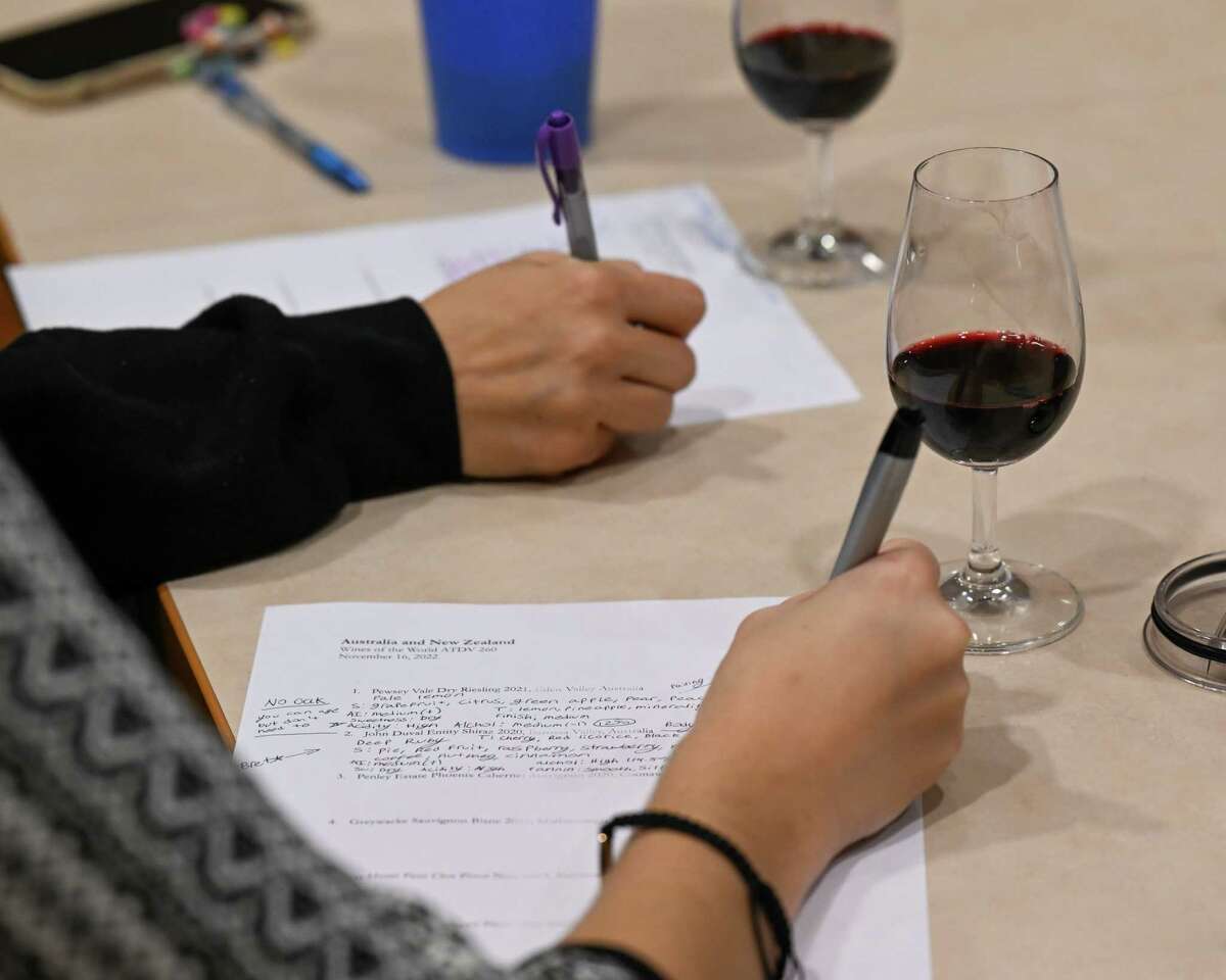 Wine tasting, painting Siena teaches hobbies to coursefocused students