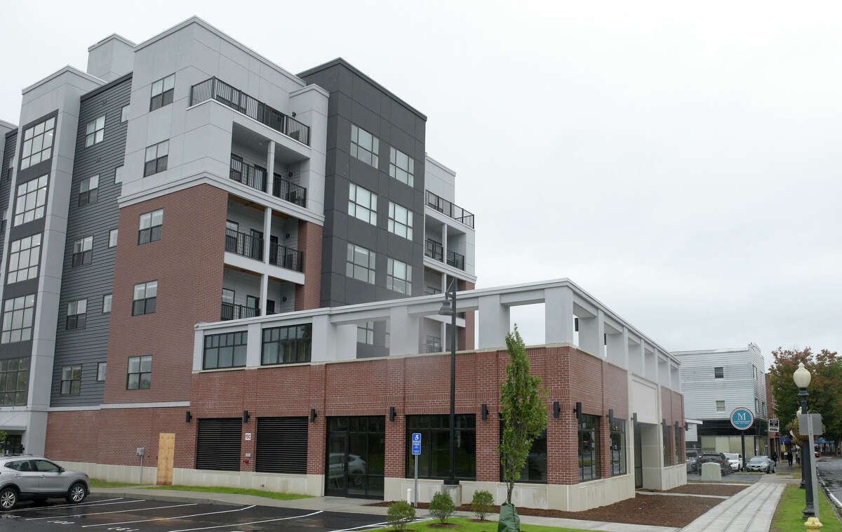 A newly Brookview West apartments at 333 Main St. in downtown Danbury, Conn., where one-bedroom units start at $1,850, slightly above the Danbury average.