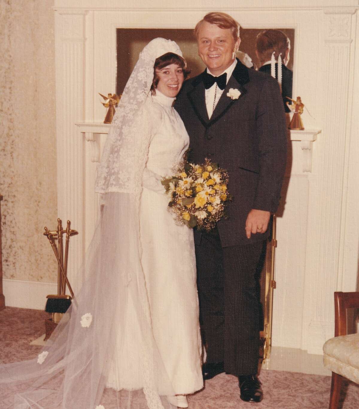 Gerry and Vera LeClaire at their wedding