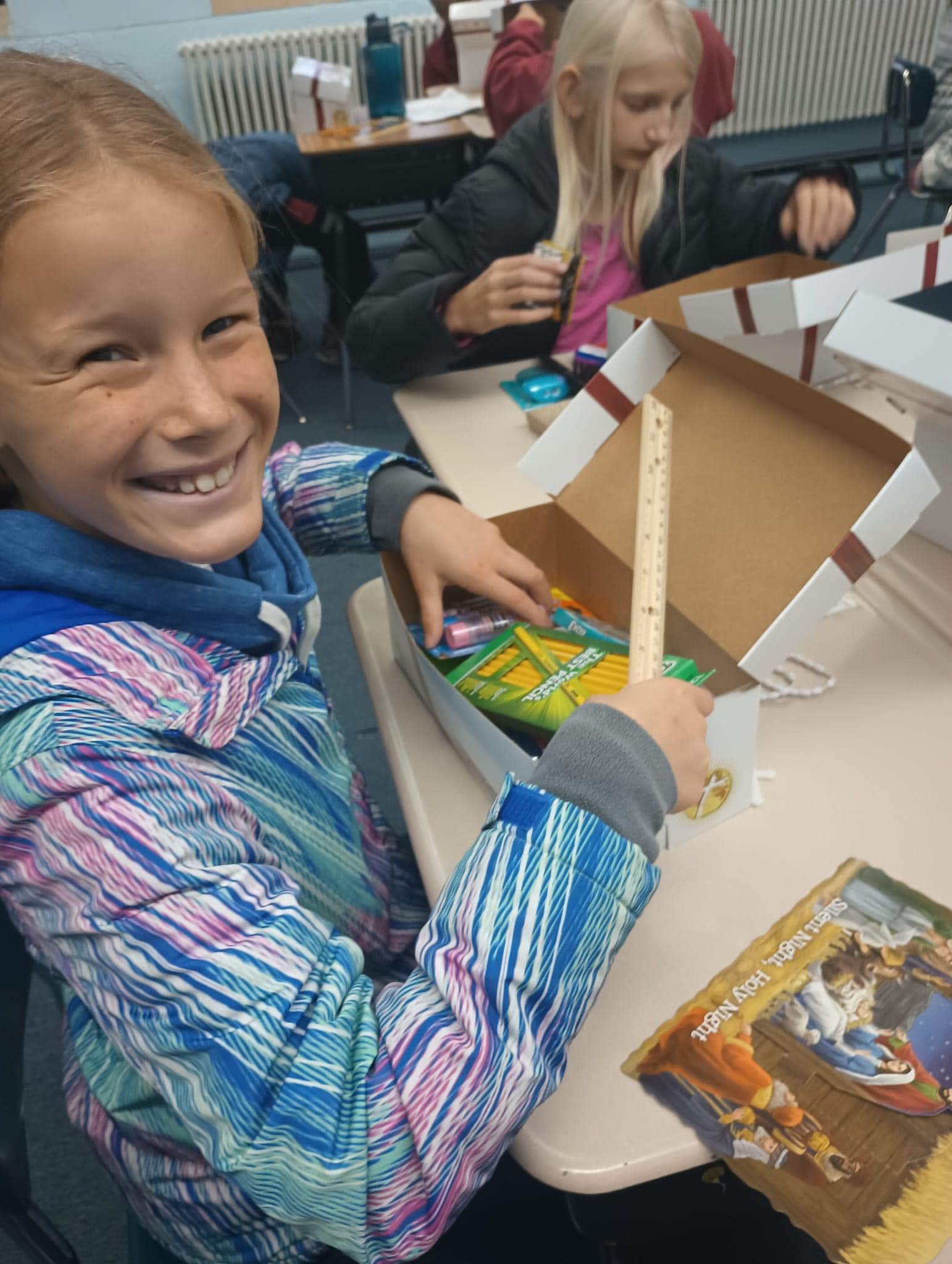 Our Lady of Lake Huron boxes love for the holidays