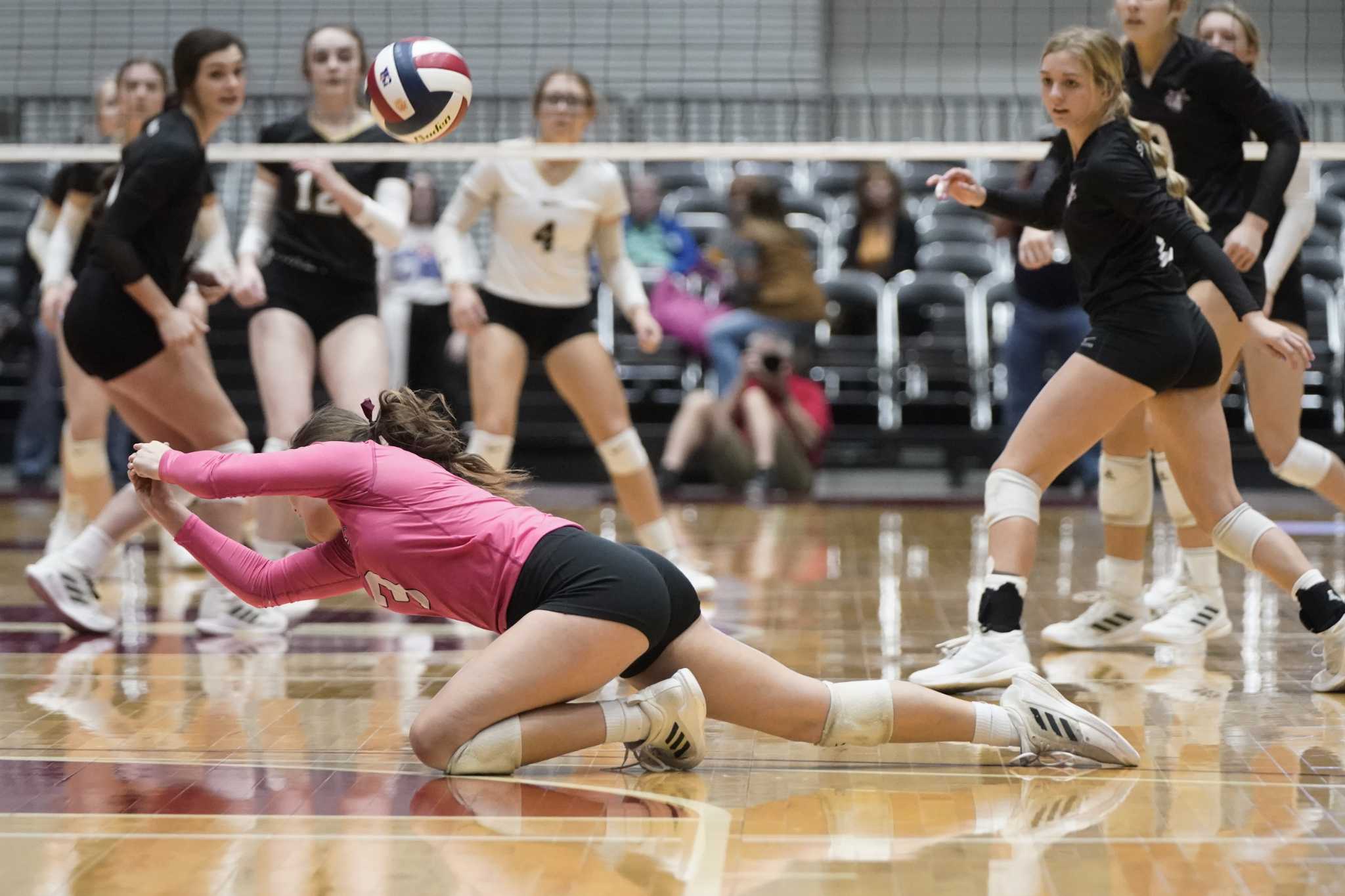 High school volleyball East Bernard falls to Bushland in Class 3A