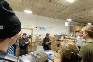 Frankfort students visit cutting-edge companies