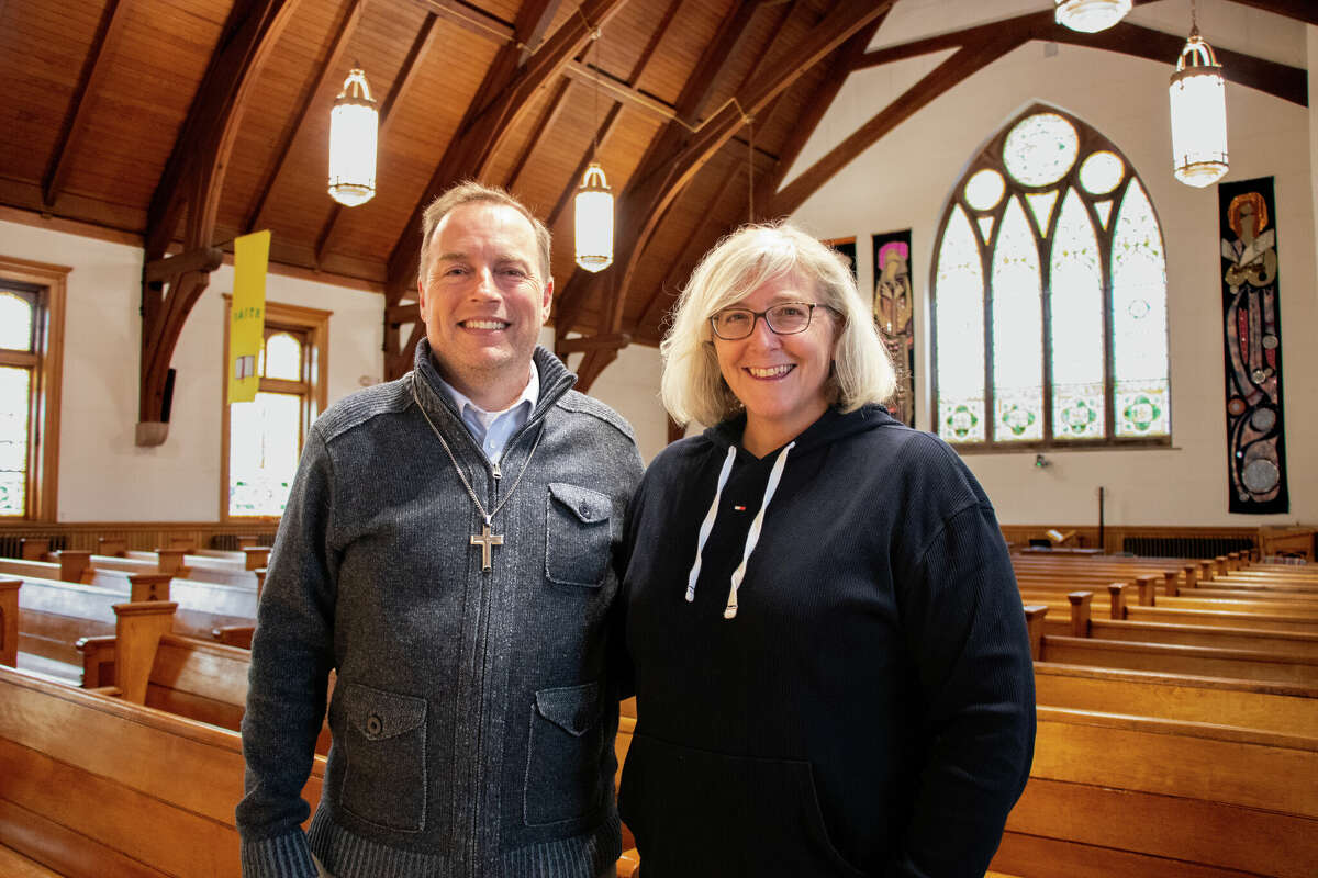 Mary Taylor Memorial Methodist Church Pastor Senior Roy Grubbs, (left) and Missions director Rachel Merva, are committed to strengthening the relationship between churches and city agencies.