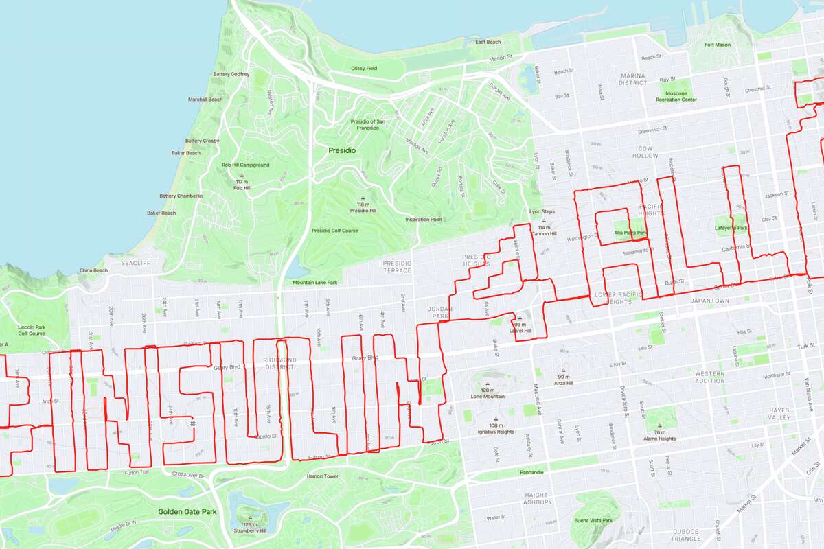 À l'occasion du mois national du diabète, l'artiste GPS Jakub Mosur a créé cette pièce.