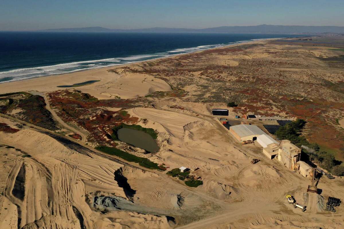 California drought: Monterey Peninsula desalination plant approved. The former Cemex sand mine in Marina (Monterey County) is the proposed site for wells to draw seawater for desalination.