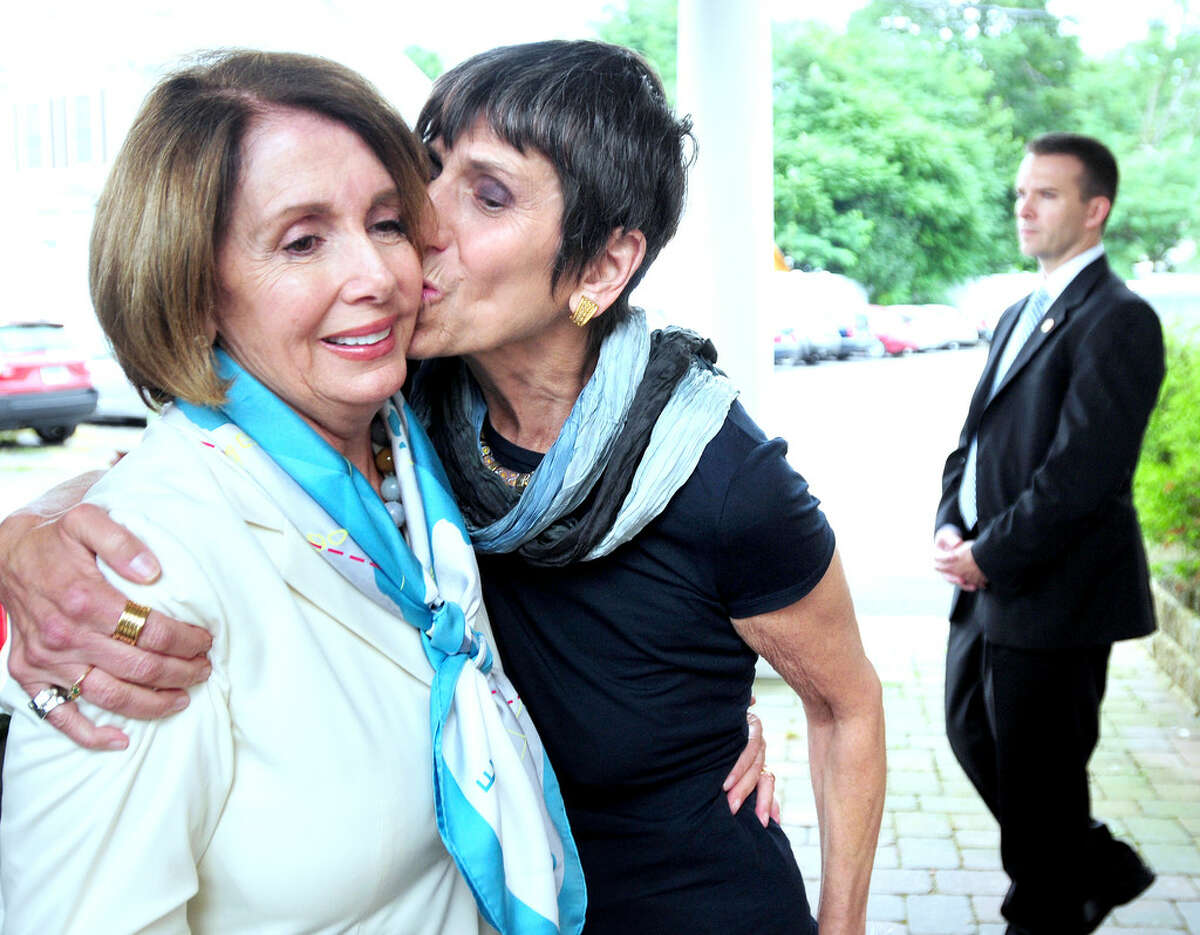 Several members of Connecticut's Congressional delegation are known to be close allies of Speaker Nancy Pelosi, including Rep. Rosa DeLauro. The two were pictured together leaving a fundraiser in East Haven in 2011. 