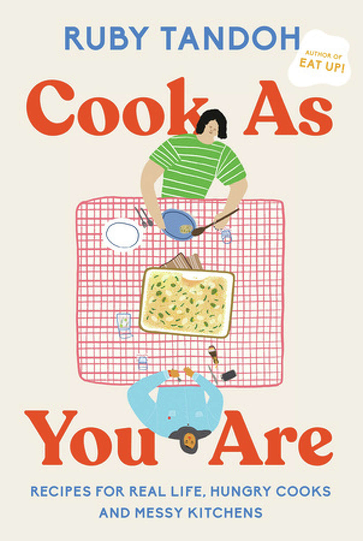 Cover of "Cook As You Are" by Ruby Tandoh, illustrated by Sinae Park.