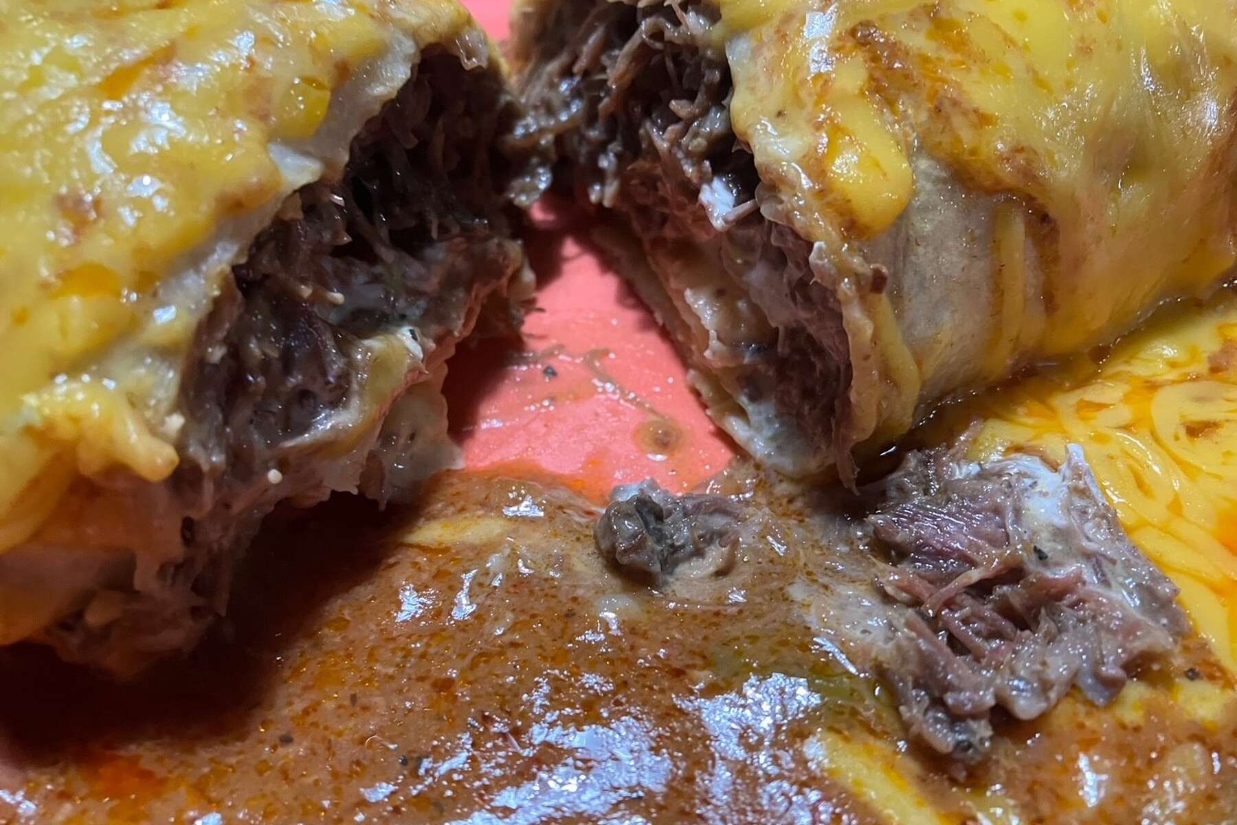 Fajita Express' stuffed barbacoa burrito melts my tastebuds