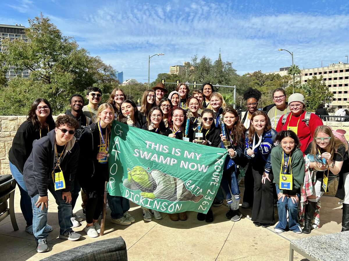 Dickinson High School's Troupe 2362 of the International Thespian Society did well at the Texas Thespians State Festival in San Antonio.