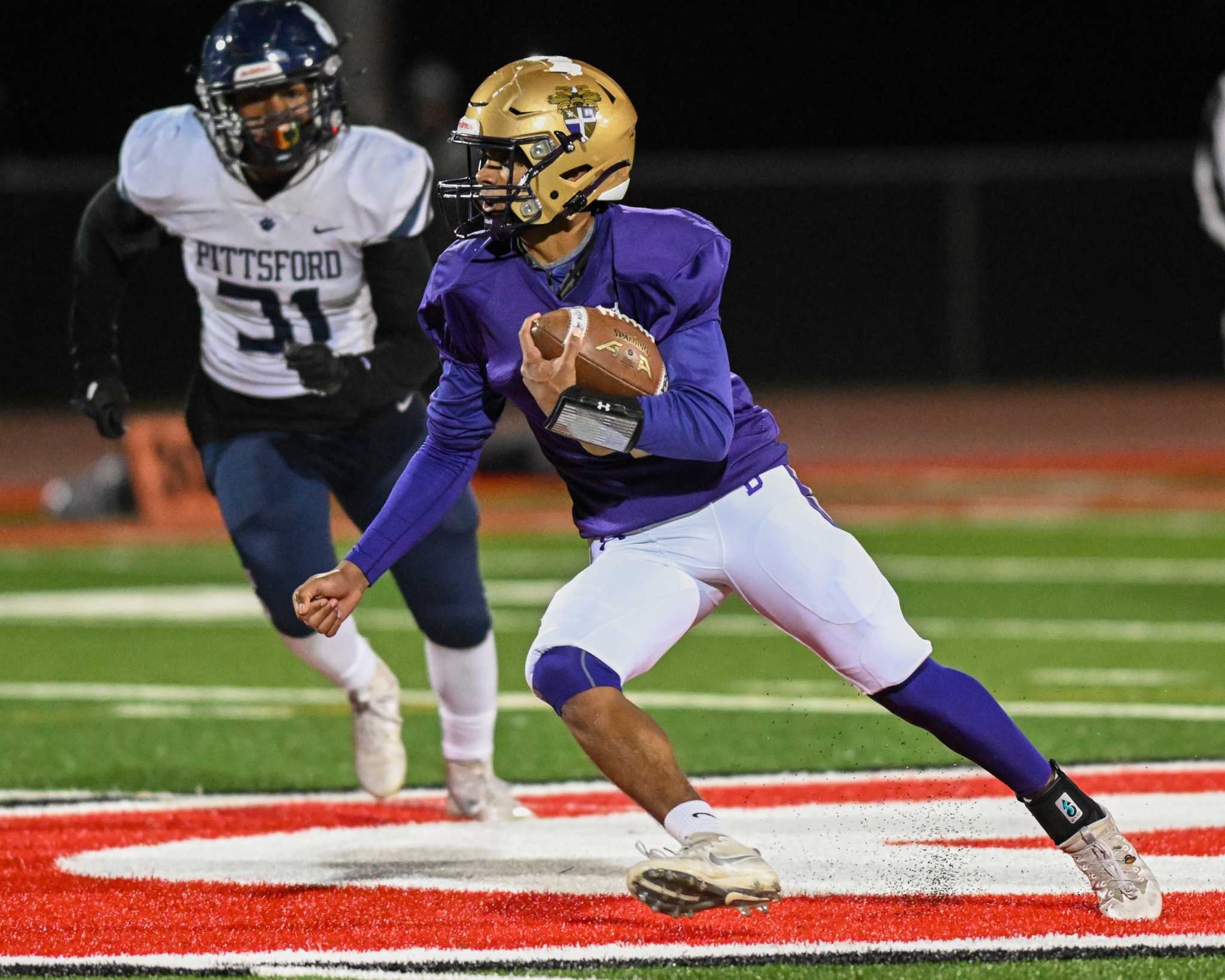 Donald Jones is largeschool football offense athlete of the year