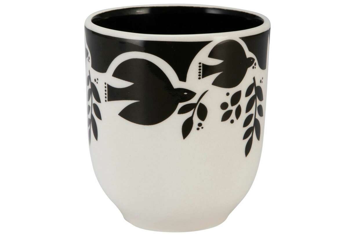 Peace and Dove Ceramic Kiddush Cup