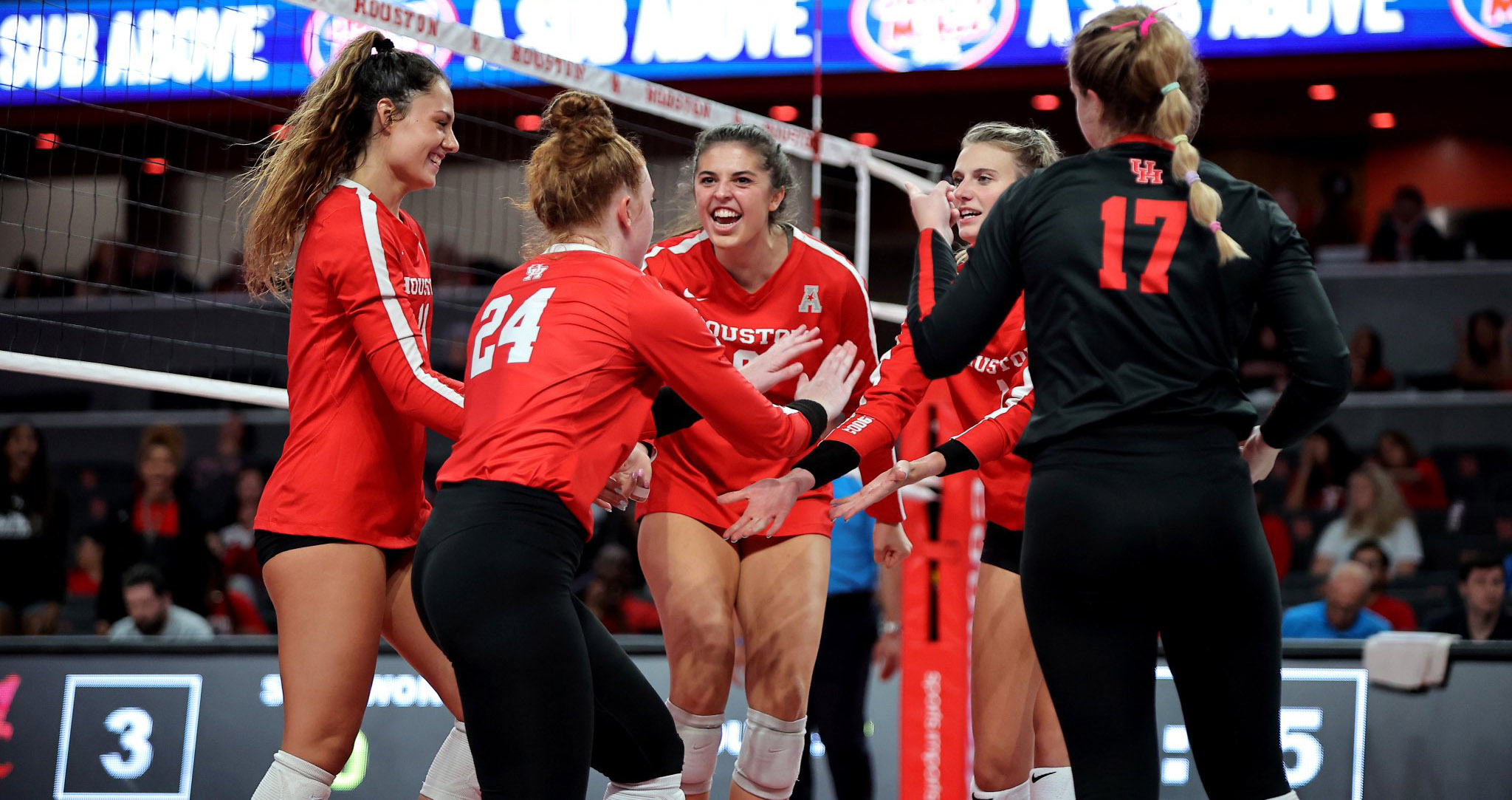 Houston Cougars First Big 12 volleyball season includes Texas' visits