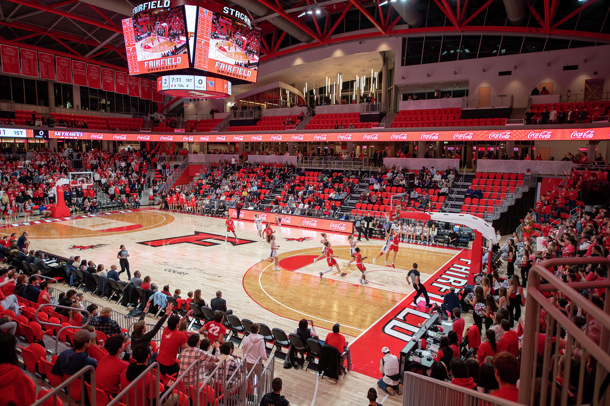 Fairfield opens Leo D. Mahoney Arena with basketball win