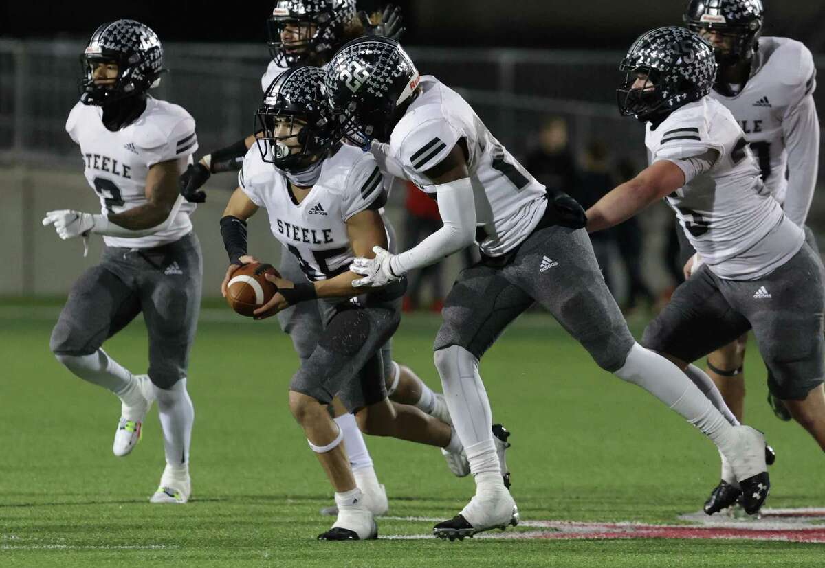 High school football playoffs Lake Travis 24, Steele 21