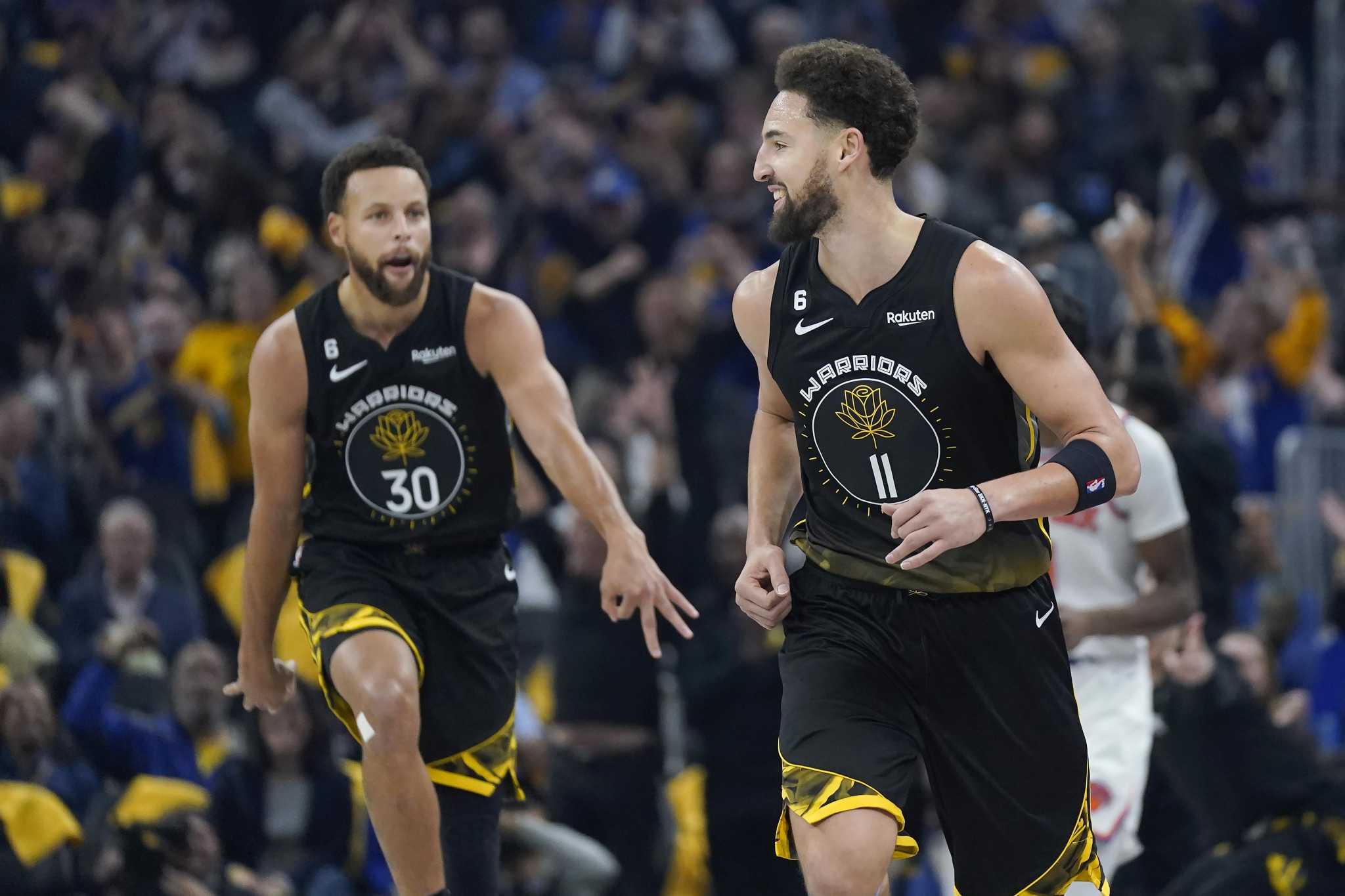 Warriors Klay Thompson finally finds his groove in win over Knicks