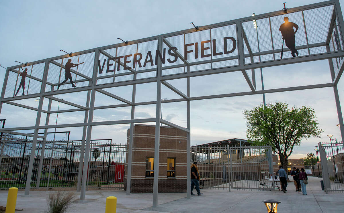 The newly renovated LISD Veterans Field opens for its first games, Monday, Feb. 24, 2020.