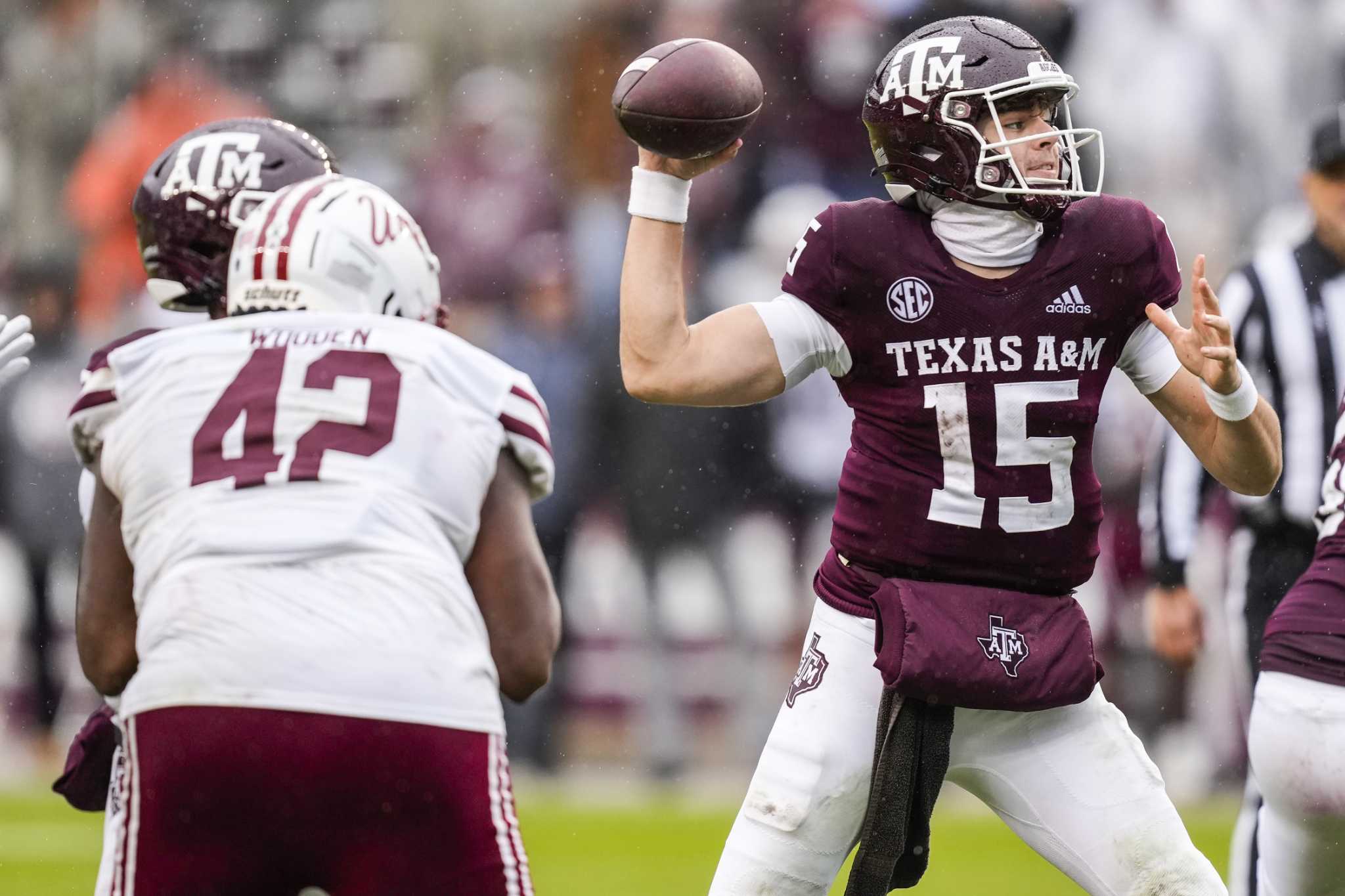 Texas A M Quarterback Analysis After Spring Football