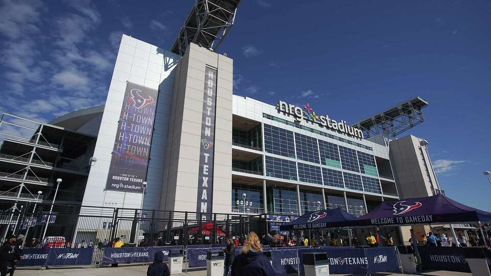 Exterior of NRG stadium in the first half at NRG Stadium on Sunday, Nov. 20, 2022 in Houston.