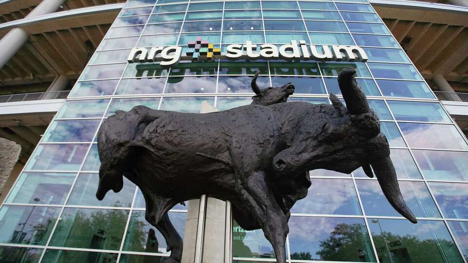 Exterior of NRG stadium in the first half at NRG Stadium on Sunday, Nov. 20, 2022 in Houston.