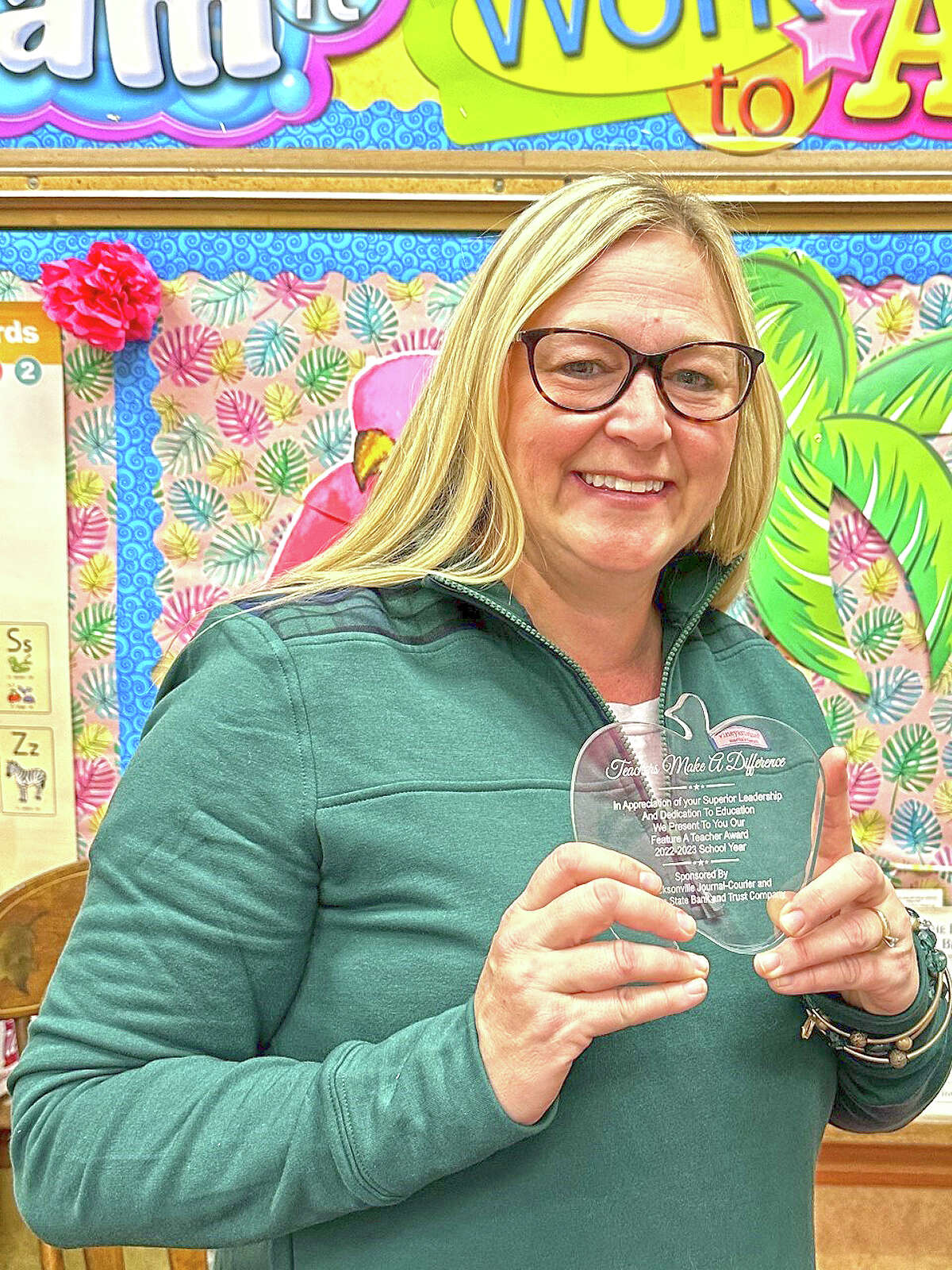 Rebecca Bourn, a second-grade teacher at North Elementary School, has been selected as this month’s Feature a Teacher honoree.