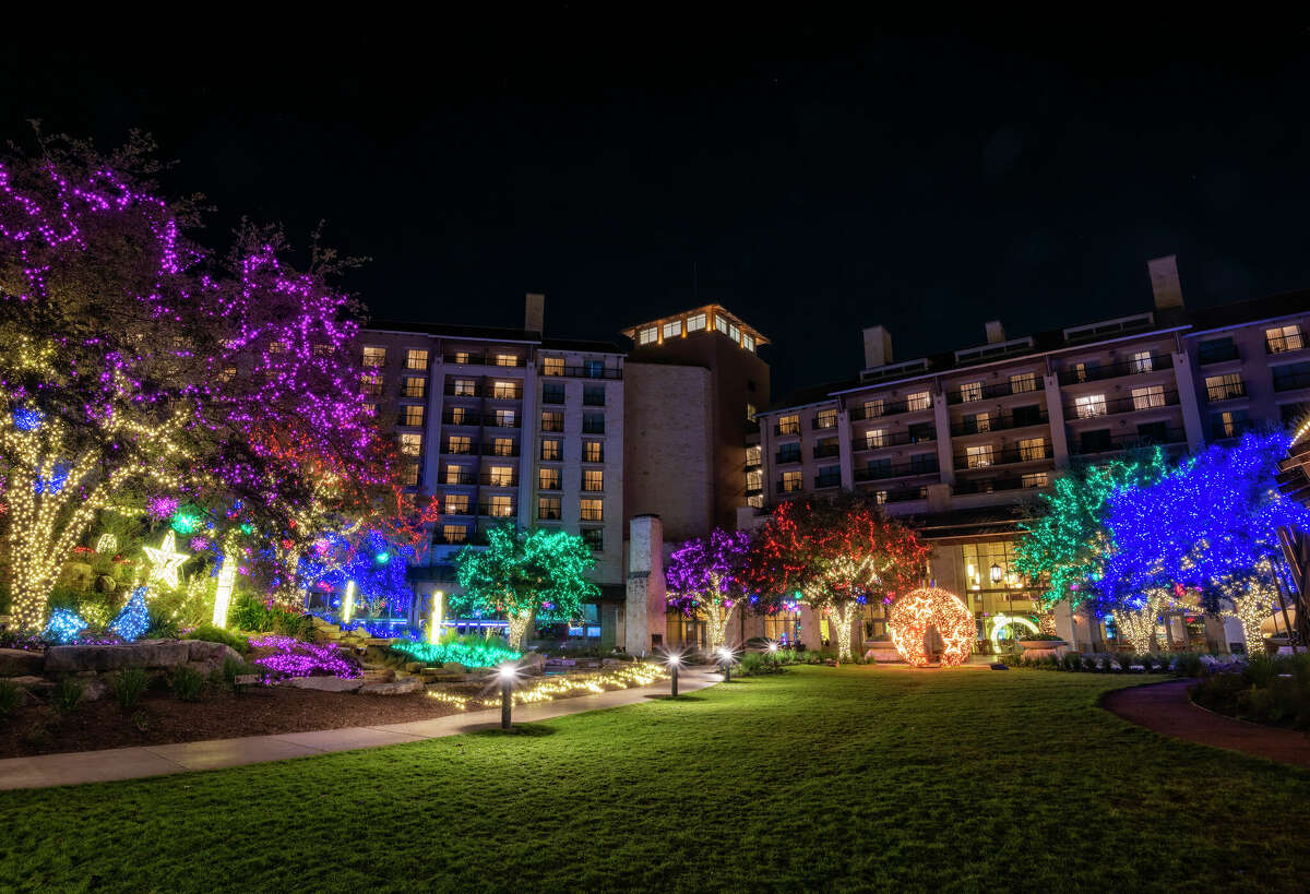 This Texas resort transforms into a Christmas wonderland, with live