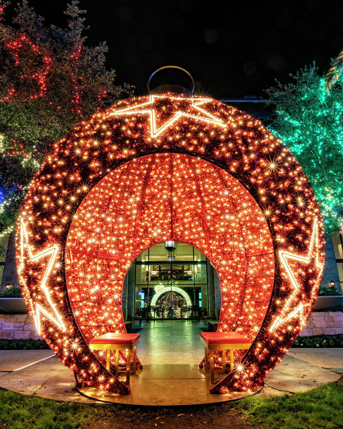This Texas resort transforms into a Christmas wonderland, with live