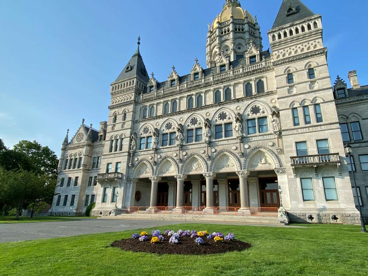 The Connecticut State Capitol building in Hartford.