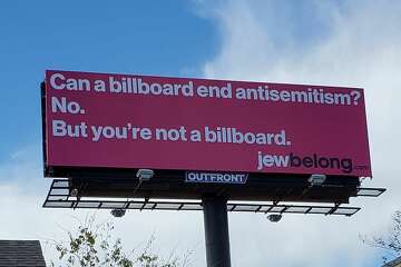 JewBelong billboards in San Antonio call for end of antisemitism