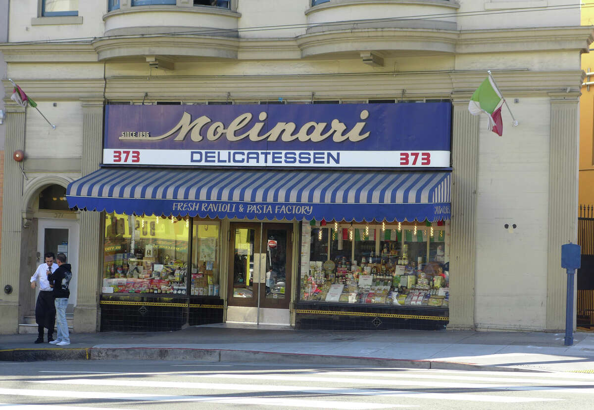 Molinari Delicatessen is located at 373 Columbus Ave. in San Francisco. 
