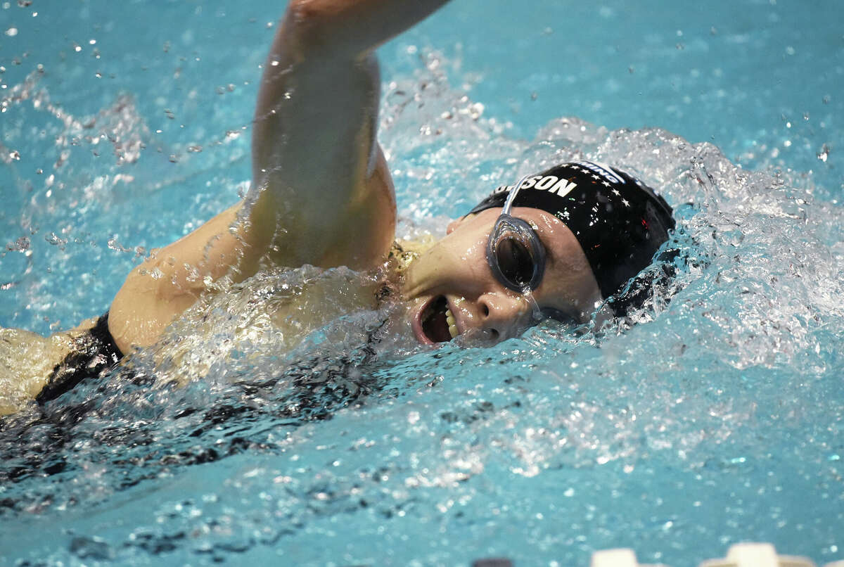 Ridgefield girls swimming, diving wins first CIAC State Open,